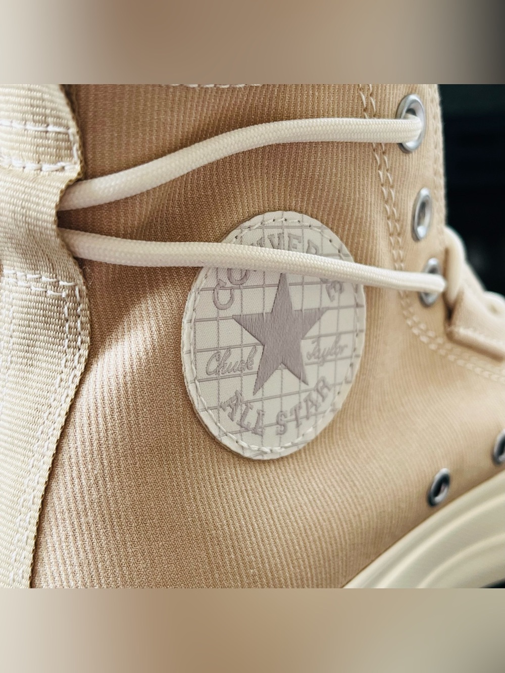 Sz 6.5 Converse Chuck Taylor All Star Lift High Platform Nutty Granola Women's - Picture 6 of 9